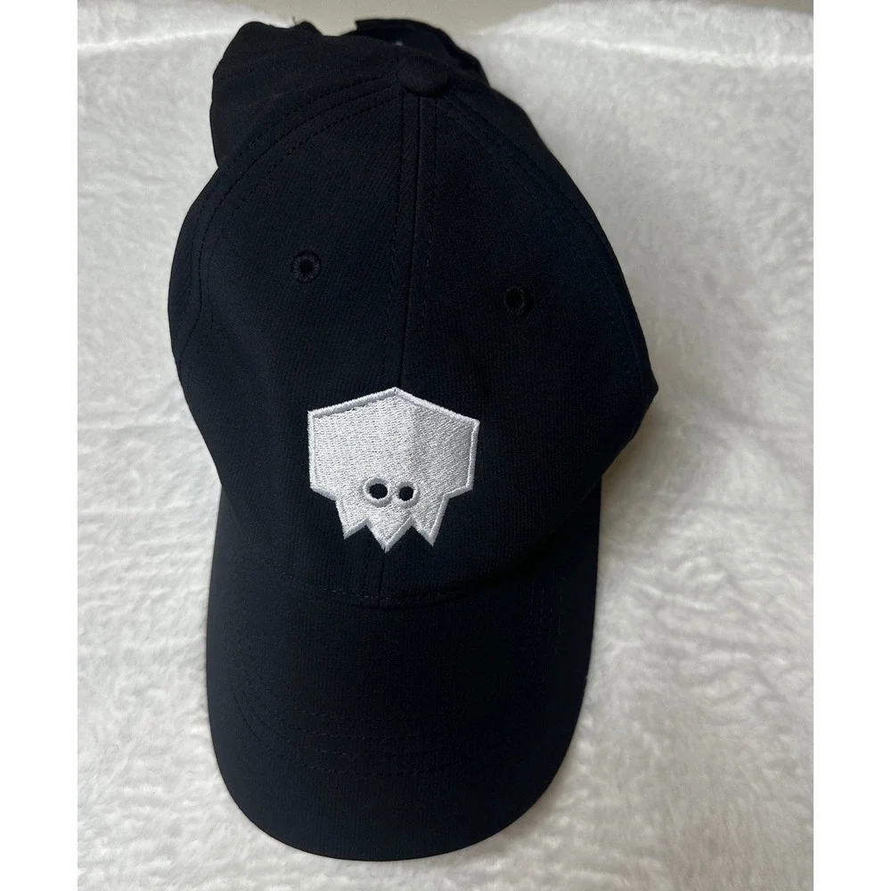 Nike Dri-FIT Legacy91 Adjustable Hat Black White Embroidered Logo Cap 0565